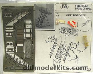 Verlinden 1/72 Aircraft Service Platform, 284  plastic model kit